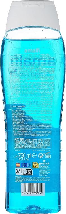 Amalfi Dermo Care (Spa) Bagnoschiuma Bagnodoccia Shower Gel Bagno Doccia 750m
