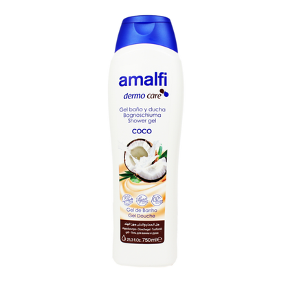 Amalfi Dermo Care (Cocco) Bagnoschiuma Bagnodoccia Shower Gel Bagno Doccia 750ml