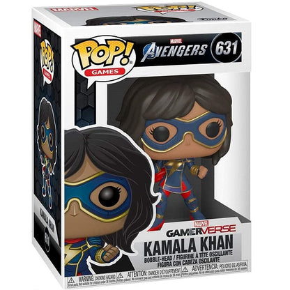 Funko Pop Games Marvel Avengers 631 Kamala Khan Vinyl Figure Gamerverse Statua