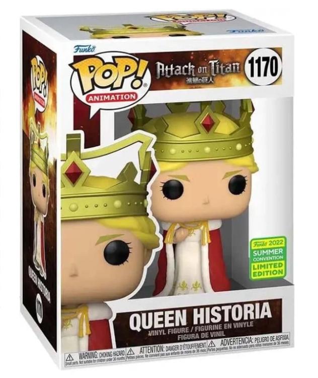 Funko Pop! Animation Attack On Titan – (1558) Queen Historia Special SDCC 2022