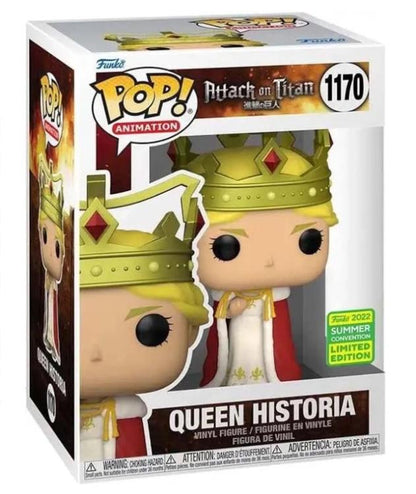 Funko Pop! Animation Attack On Titan – (1558) Queen Historia Special SDCC 2022
