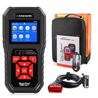 OBD2 II Scanner Konnwei KW850 Kfz-Diagnosegerät Fehlerausleser