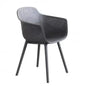 Vannes polypropylene armchair Colour: Taupe Dimensions: 49 x 48.5 x 81.5 h