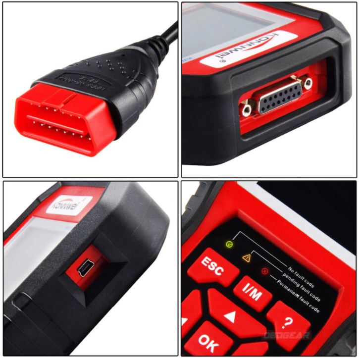 OBD2 II Scanner Konnwei KW850 Kfz-Diagnosegerät Fehlerausleser