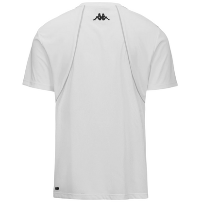 Kappa Maglietta manica corta Kombat Padel Fuyo 361I7IW A0J bianco-vapore