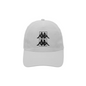 Kappa unisex perforated adjustable hat Kombat Padel Chisted 331E2PW 870 off-white