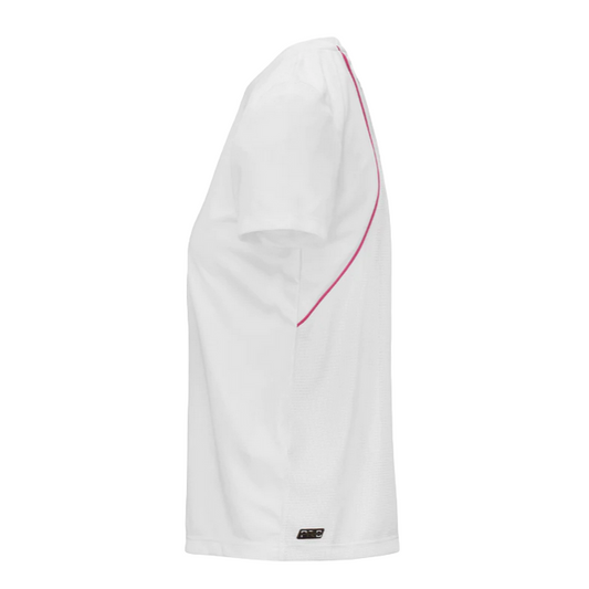Kappa maglietta manica corta da donna Kombat Padel Fitasi 361L49W 001 bianco