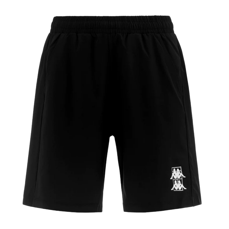 Kappa Pantaloncino Sportivo Uomo Kombat Padel Fivio Nero - 331K48W
