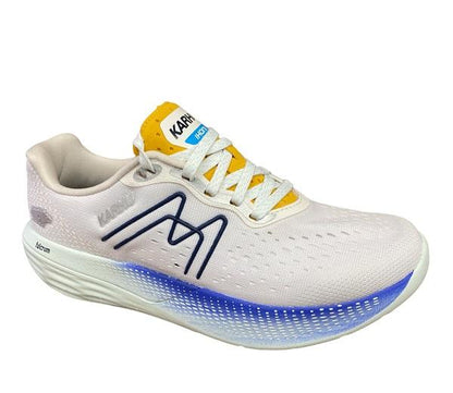 Karhu Ikoni Ortix - Women's Cushioned Running Shoe White Golden Rod