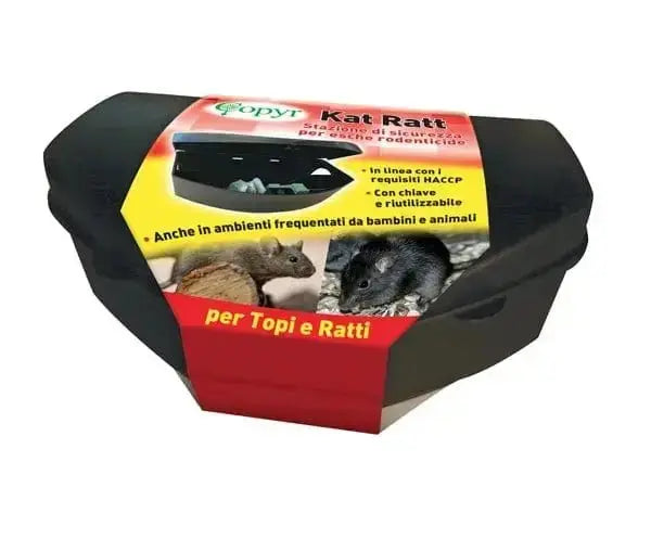 Kat ratt box contenitore per esche topicida