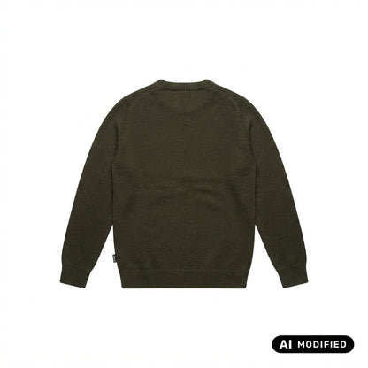 Bomboogie Maglione Girocollo MM9866KCNW 322 Uomo Verde - Maglione in Maglia