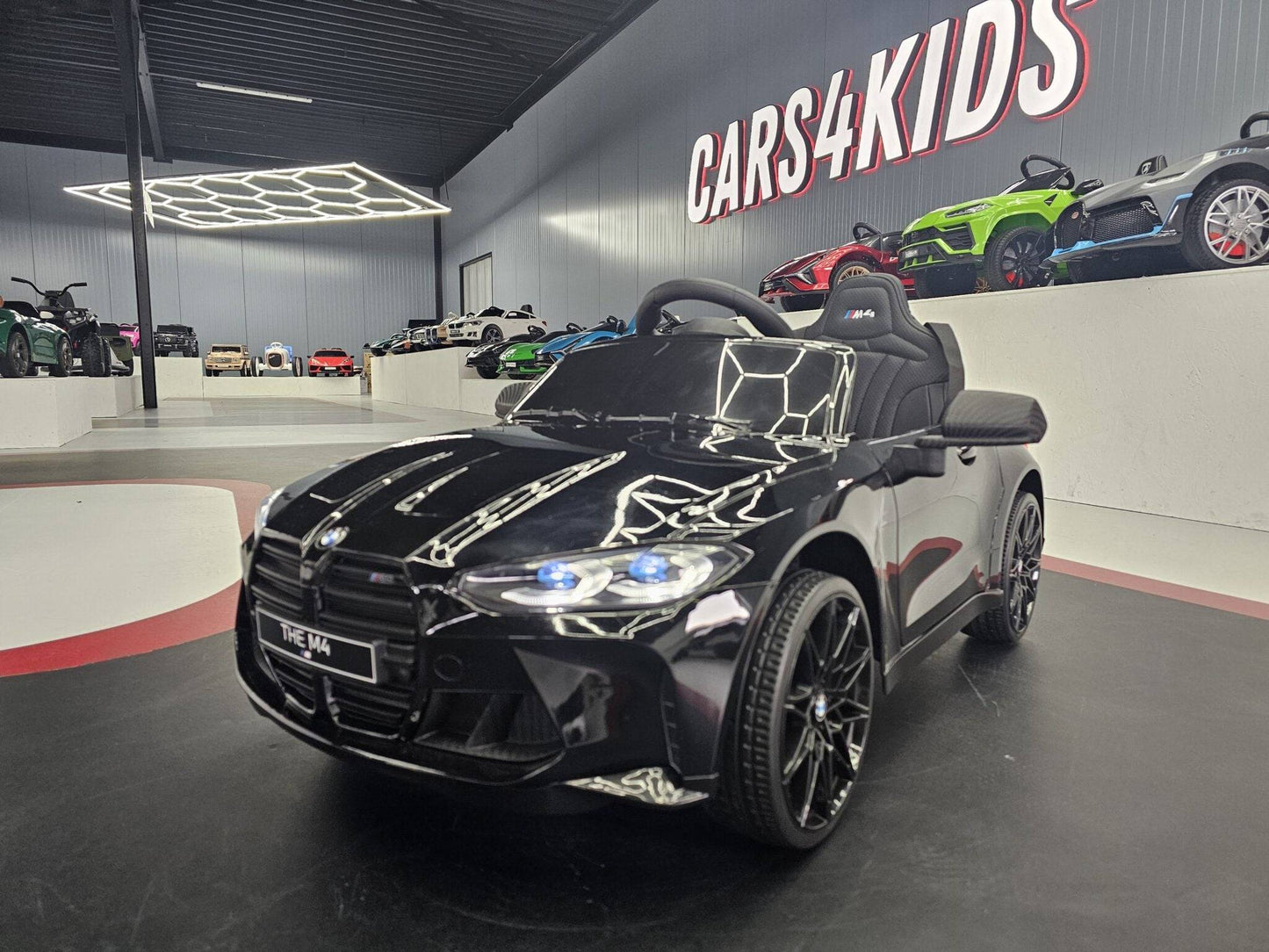 Kinder Elektroauto BMW M4 12 V – Schwarz Metallic