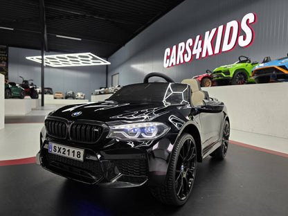 Kinder-Elektroauto BMW M5 24 V – Metallic-Schwarz