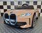 Kinder-Elektroauto BMW i4 12 V – Champagnerfarben