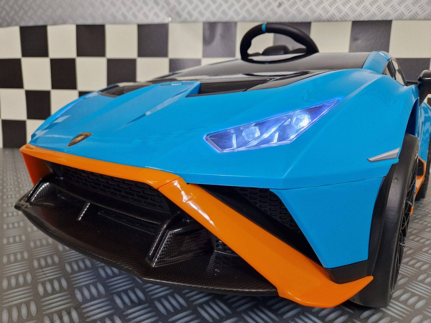 Kinder Elektroauto Lamborghini Huracan STO 12 V – Blau