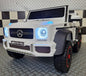 Kids' Electric Car Mercedes G63 AMG 6x6 12V - White