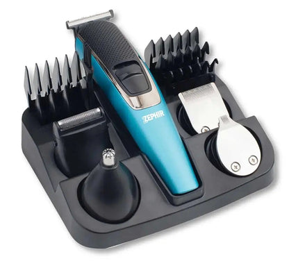Kit ricaricabile 10 in 1 barba-capelli