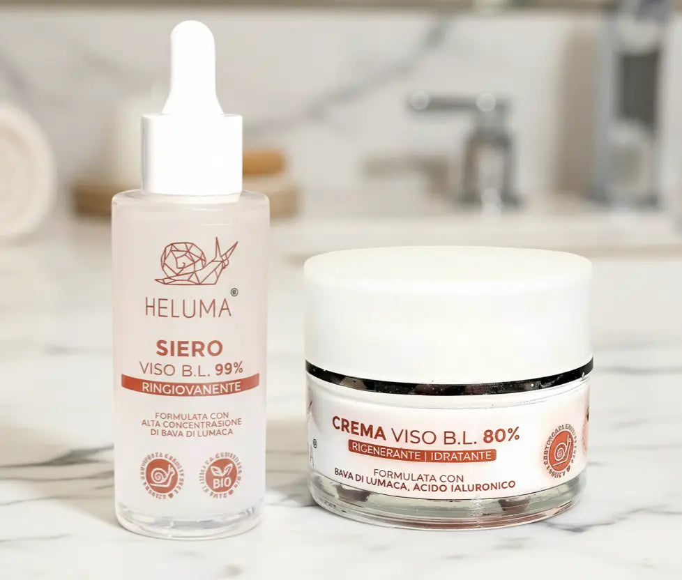 Crema Viso e Siero Viso alla Bava di Lumaca