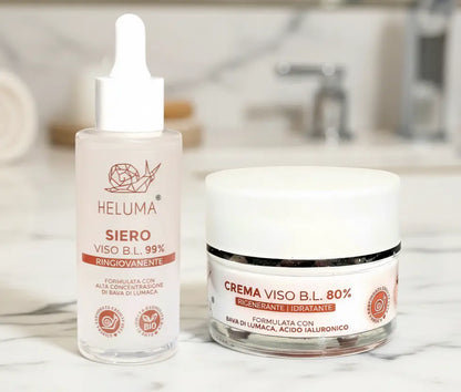Crema Viso e Siero Viso alla Bava di Lumaca