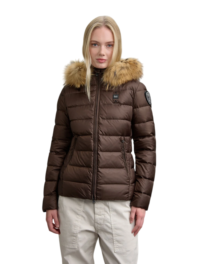 Blauer Arcadia 25WBLDC03099-006047 Piumino Donna Nero