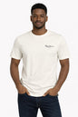 Pepe Jeans Slim Fit Logo T-shirt PM5010180 800 Off White Men