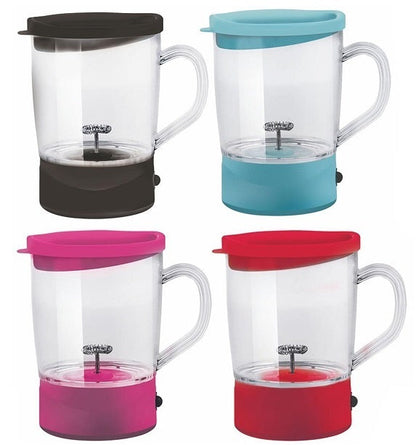 Kooper Elektrischer Milchaufschäumer, batteriebetrieben, Tasse, 3 W, Kunststoff, kabellos, Cappuccino