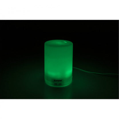 AROMATHERAPIE KOOPER 7LED LUFTBEFEUCHTER ZERSTÄUBER AROMA-DIFFUSOR 300ML WEISS