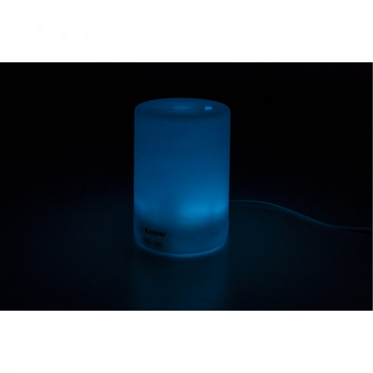 AROMATHERAPIE KOOPER 7LED LUFTBEFEUCHTER ZERSTÄUBER AROMA-DIFFUSOR 300ML WEISS
