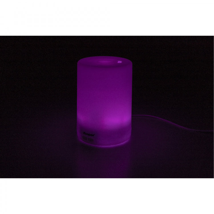AROMATHERAPIE KOOPER 7LED LUFTBEFEUCHTER ZERSTÄUBER AROMA-DIFFUSOR 300ML WEISS