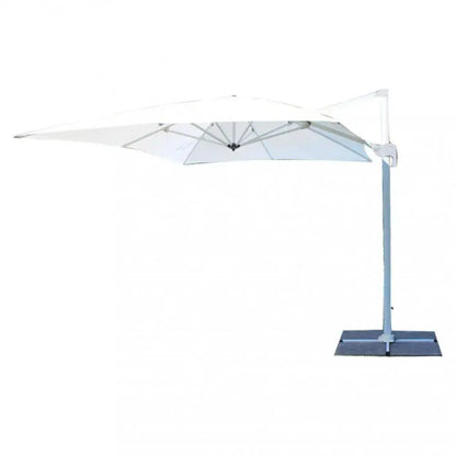 Ombrellone Saturno Bianco P/L 3 x 4 - Dimensioni: m 3 x 4