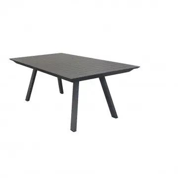 Tavolo rettangolare Zante allungabile 200/300 x 110 in alluminio
