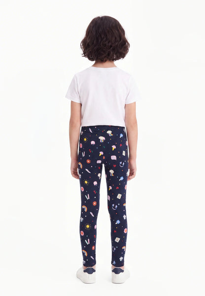 name it pantalone sportivo infant con stampa fantasia NMFLAUGE 13259021 blu