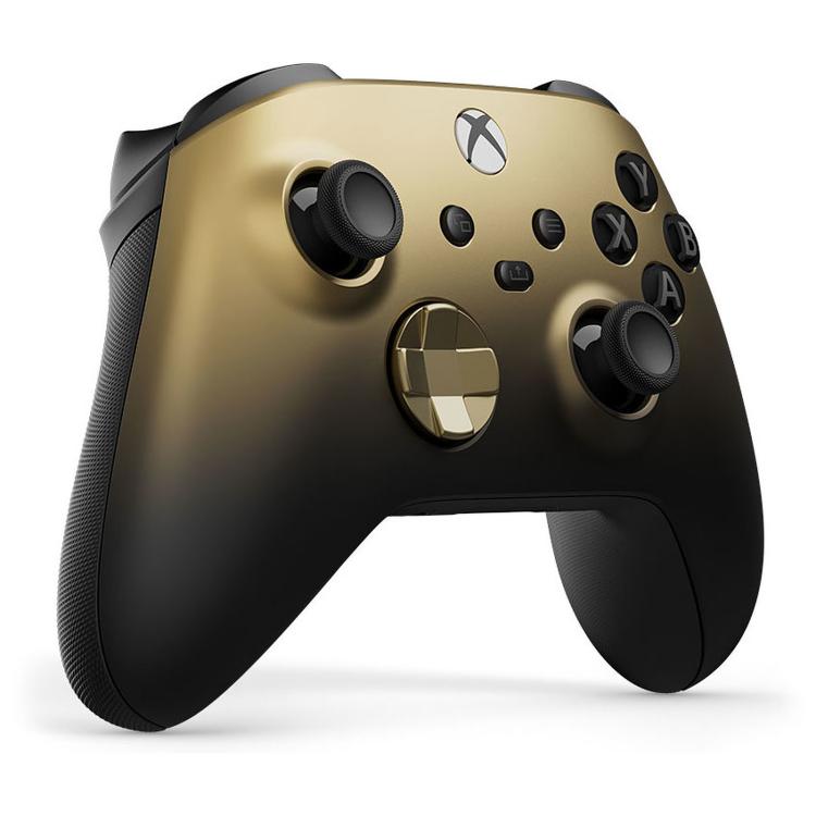 MICROSOFT XBOX SERIES X/S WIRELESS CONTROLLER GOLD SHADOW JOYPAD ONE PC NEU