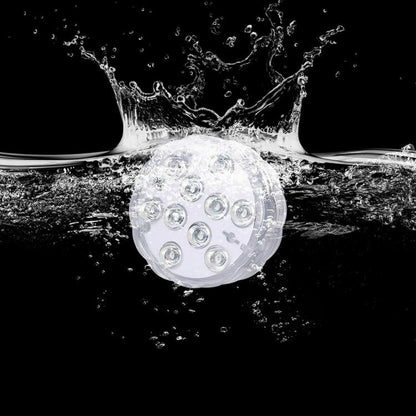 Strahler Lampe 10 LED Mehrfarbig Tauchbar Wasserdicht Für Pool Aquarium