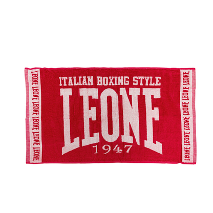 Leone Asciugamano da Ring AC914 Rosso - Spugna 100% Cotone