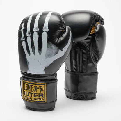 LEONE Guantone da Boxe IUTER GN01IU 10oz Nero