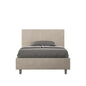 Upholstered single storage bed 100x210 microfiber Adele