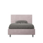 Adele 100x190 microfiber upholstered storage single bed