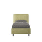 Antea upholstered storage single bed 90x200 microfiber