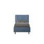 Appia padded storage single bed 90x190 microfiber