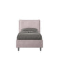 Appia padded storage single bed 90x190 microfiber