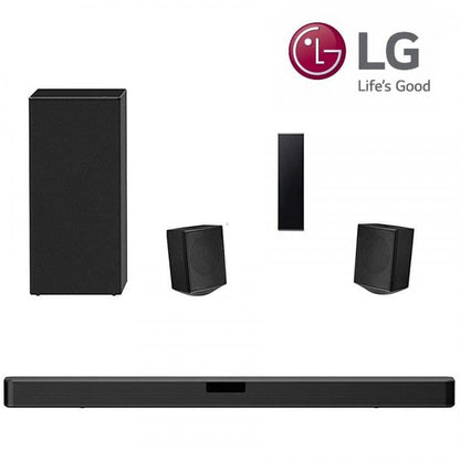 LG Soundbar SN5R Subwoofer 4.1 Kanäle Wireless DTS 520W Dolby Digital MP3 Schwarz