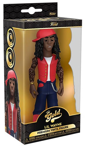 Funko Gold - Lil Wayne Premium Vinylfigur 13 cm Sänger Pop Sammlerstück