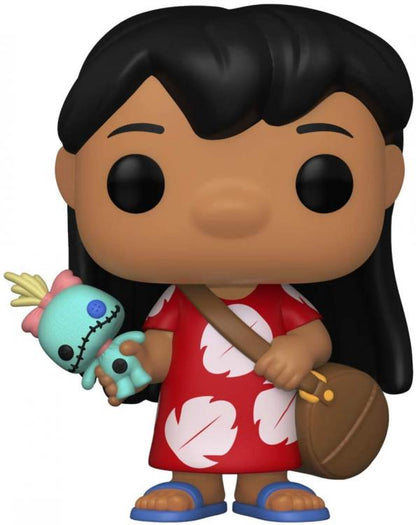 Funko Pop! Disney Lilo & Stitch - (1043) Lilo With Scrump Vinyl Figure 9cm
