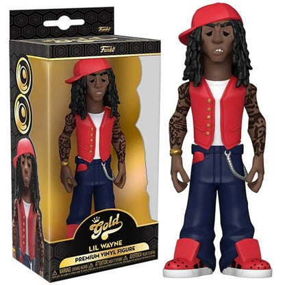 Funko Gold - Lil Wayne Premium Vinylfigur 13 cm Sänger Pop Sammlerstück