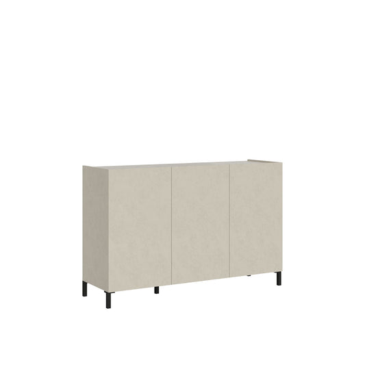Highboard und Sideboard Solaria Kaschmir mit Türen und Schubladen