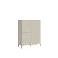 Solaria cashmere Sideboard and Cupboard with doors and drawers