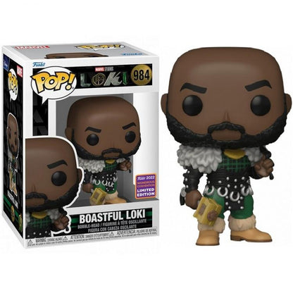 Funko Pop Marvel Studios Loki - prahlerischer Loki (984) limitierte Bobble-Head
