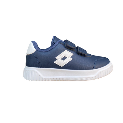 Lotto Scarpa Tennis Junior FUN 222626-5LP Blu Bambino Velcro