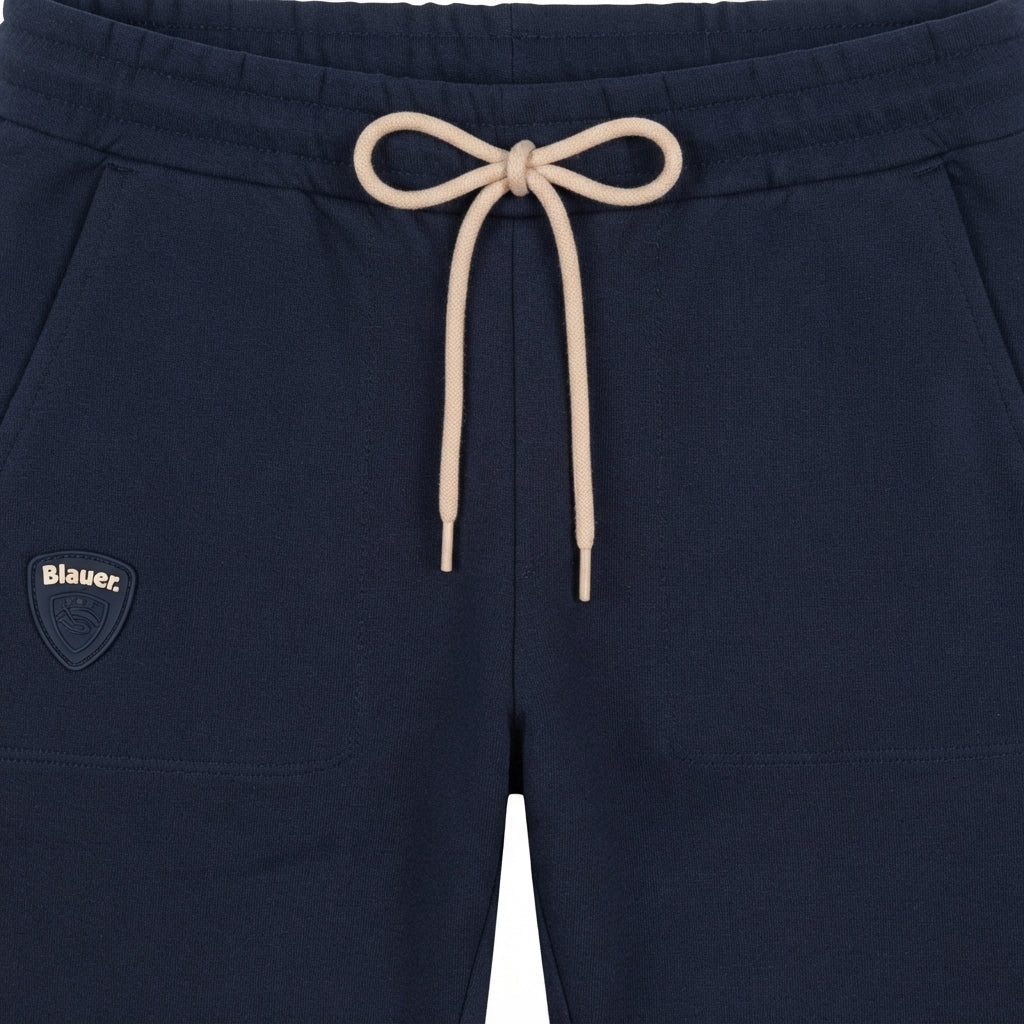 Blauer Walk 26WBLUP01319 007693 888 Uomo Blu - Pantalone in Felpa